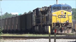CSX U306's preperation and Departure from CSX Acca Yard Richmond Va