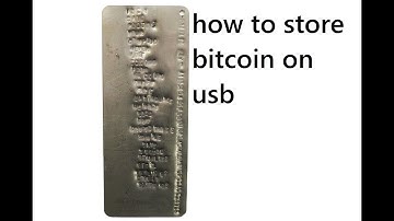 How to store bitcoin on usb? | SimpleHardwallet Back Up
