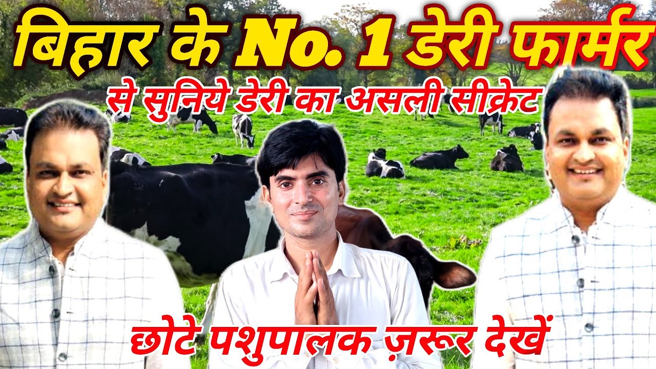  👉 “बिहार के No.1 डेरी फार्मर से सीखिए डेरी के टॉप सीक्रेट 🐄👉ये बात कोई नहीं बताता #dairyfarm 