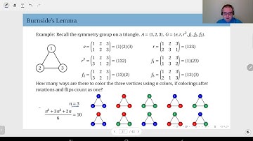 07.13 Burnside’s Lemma, Continued 2