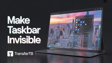 How To Make The Taskbar Transparent [ TranslucentTB ] / Quick Setup Tutorial 2025