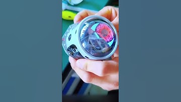 Farol com olho animado para carro #carros #cardrifting #novidades #achados