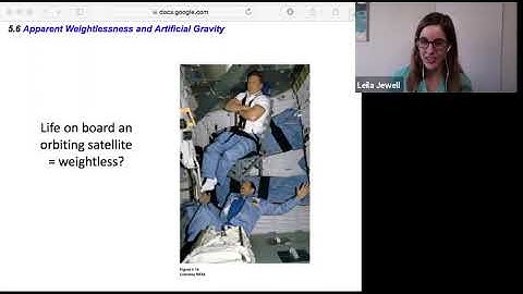 phys2A ch5.6 Apparent Weightlessness & Artificial Gravity