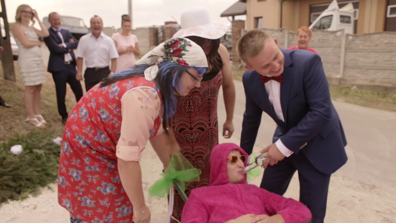 Brama weselna dzidziuś - niespodzianka dla Pana Młodego