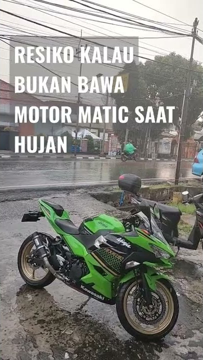 Resiko Kalau Bukan Bawa motor Matic Pas Hujan