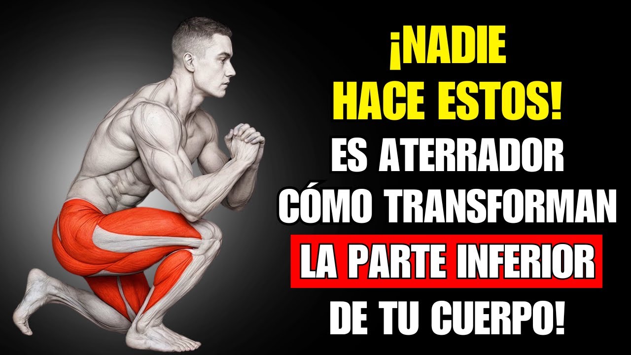 ESTAS 6 Posiciones Isométricas Cambiarán Todo Tu Tren Inferior