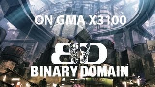 Binary Domain on Intel GMA x3100