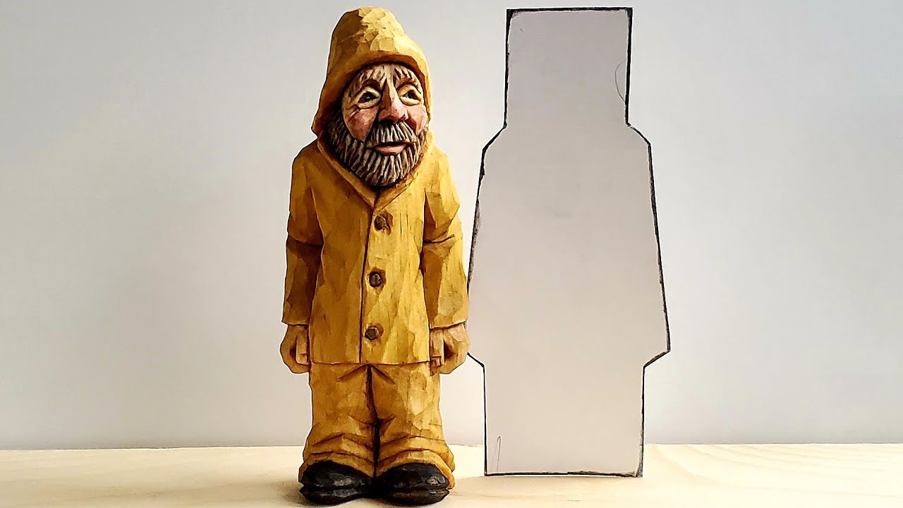 A Simple Pattern I Use For Most Of My 6" Carvings