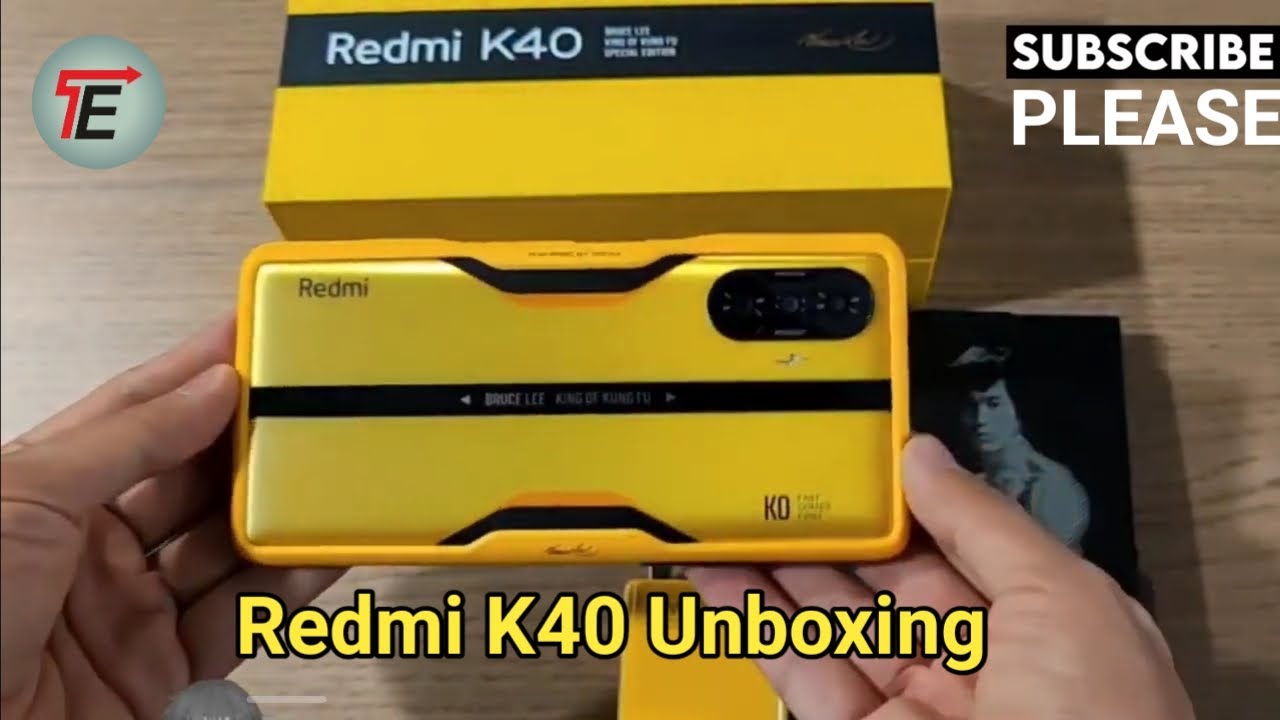 Redmi K40 Брюс Ли