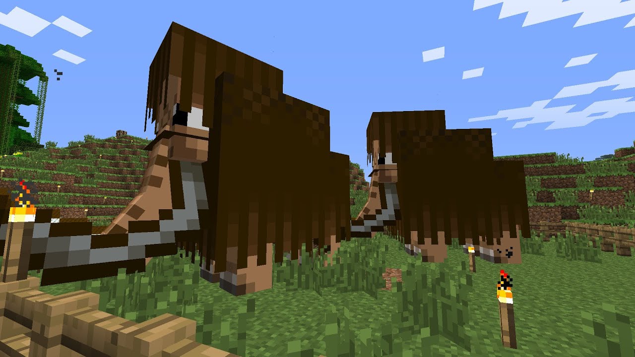 Minecraft Dinosaurs - Part 40 - Mammoth Rail is opening for Business