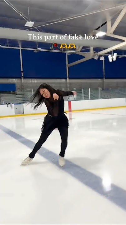 Bts fake love.. BTS fake love song.. Ice dance #bts #fakelove
