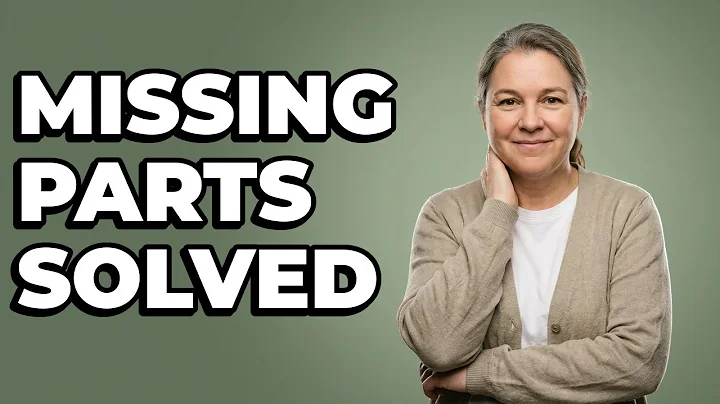 How Do You Create A Condition Report For Missing Components?