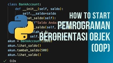 OOP Pada Python: Panduan Lengkap untuk Pemula!
