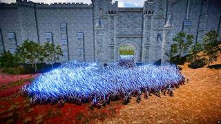 JEDI KNIGHTS, NINJAS & T-45s ATTACK BANSHEES | Ultimate Epic Battle Simulator 2 | UEBS 2 screenshot 5