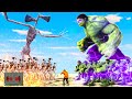 SIREN HEAD ARMY vs HULK ARMY in GTA 5! (GTA 5 Mods)