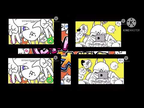 上下反転0,5倍&左右反転2倍にゃんこcm 2弾 ~等倍を添えて~