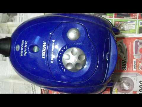 Пылесос Hoover TW1570 019 пример работы