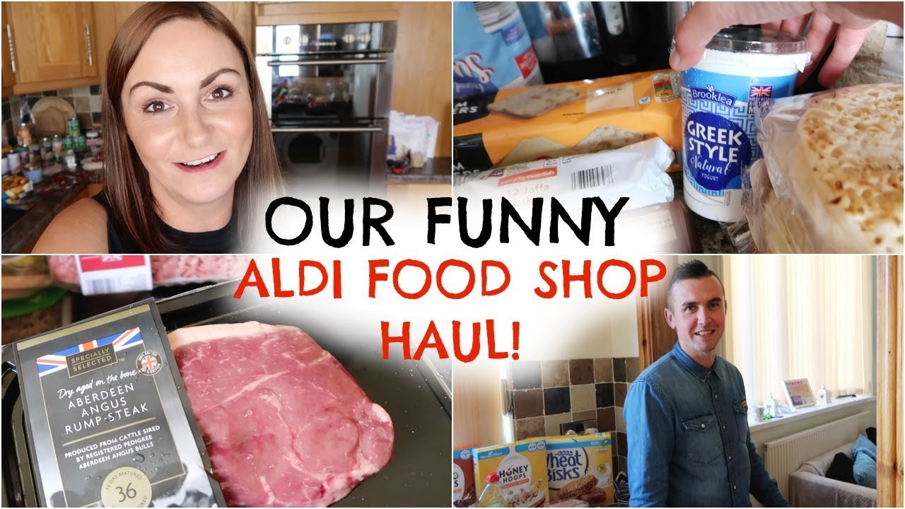 OUR FUNNY ALDI FOOD HAUL UMBUMGO FAMILY VLOGS YouTube