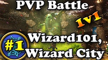 Wizard101: PVP Battle 1v1, The Fizzles!!! Ep 01