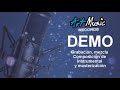 Demo  grabacin de voces e instrumental art music records