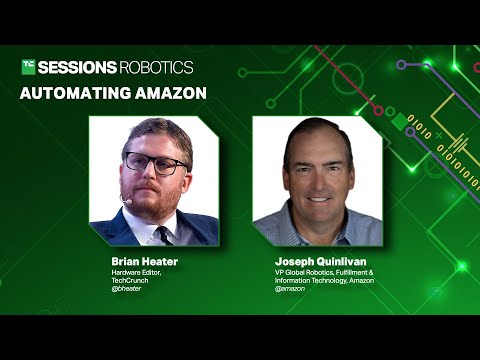 Automating Amazon with Joseph Quinlivan, Amazon's VP Global Robotics