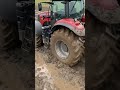 Case IH Tractor Heavy Work in Wet Mud Field | USA Farm Power 🚜