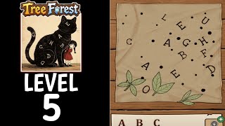 Tree Forest: Detective Words Level 5 Gameplay & Solution