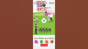 Braindom Level 25 Catch the thieves