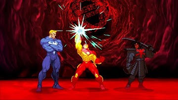 Marvel VS Capcom 2 - Silver Samurai/Iron Man/Venom - Expert Difficulty Playthrough