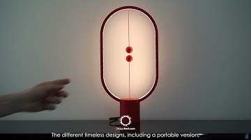 Heng Balance Lamp - Magnetic Ball Switch Lamp. Switch the light in mid-air - DesignNest.com