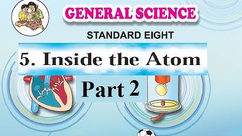5. Inside the Atom Pt 2| 8th  Science Maharashtra Board