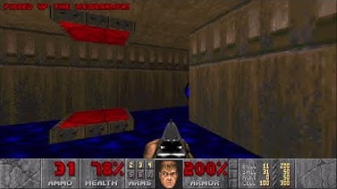 DooM II [MAP03 - The Gantlet] w/Commentary (Ultra-Violence 100%) Walkthrough