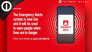  EMERGENCY ALERT System Launched On UK Phones … Whats REALLY behind it.