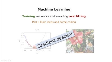 Training networks part I: The problem of overfitting