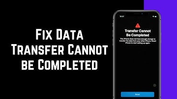 How to Fix Data Transfer Cannot be Completed on iPhone 14, 14 Plus, 14 Pro & 14 Pro Max?