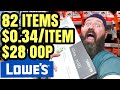 🏃🏿RUN 98% Off Tools at Lowe's 82 Items $28 OOP Hidden Clearance