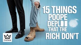 15 Things Poor People Do That The Rich Don’t