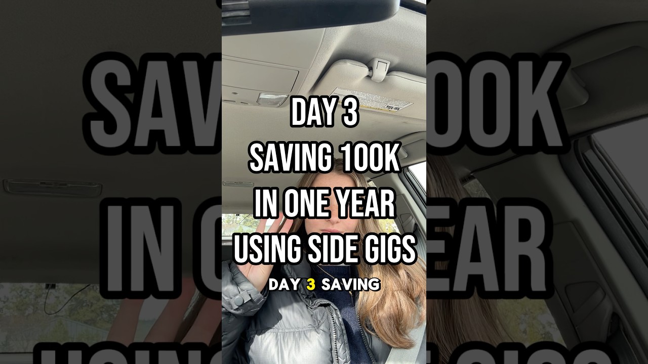 $0 to $100,000 in ONE year using SIDE HUSTLES?! Can uber eats and door dash make you $100k???