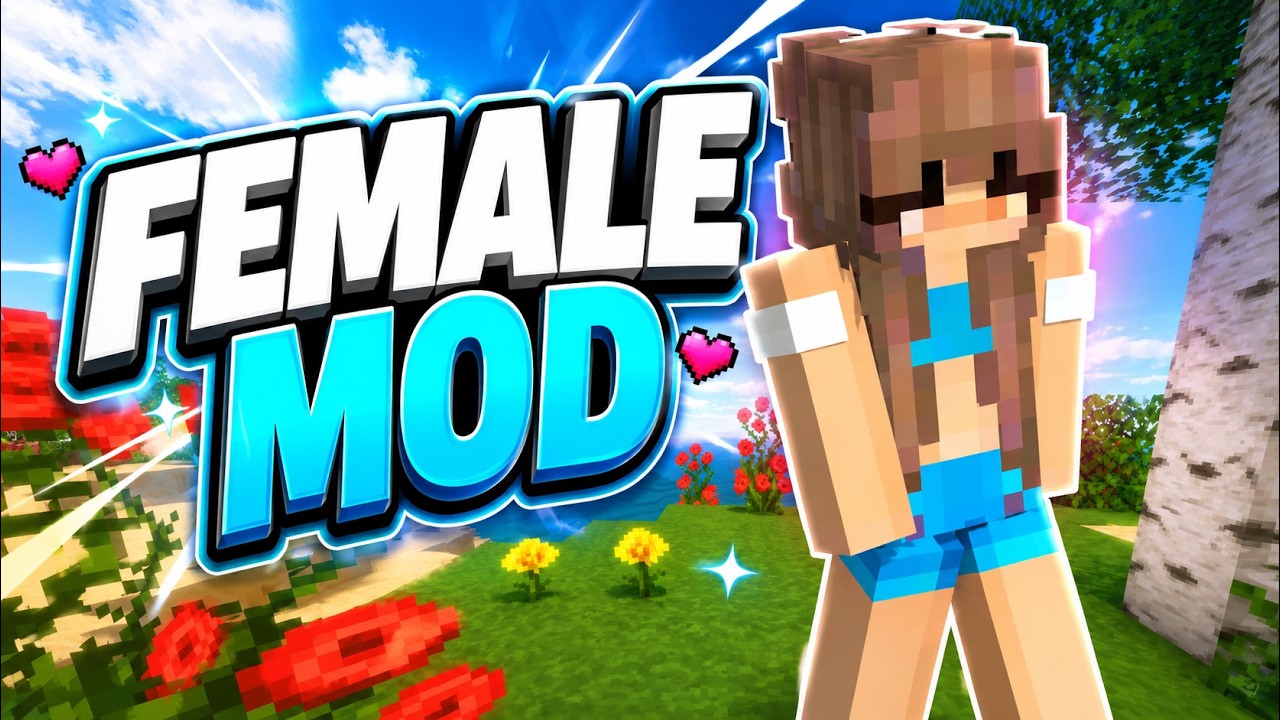 Minecraft Mod Wom Female Gender Mod i minecraft mod - YouTube