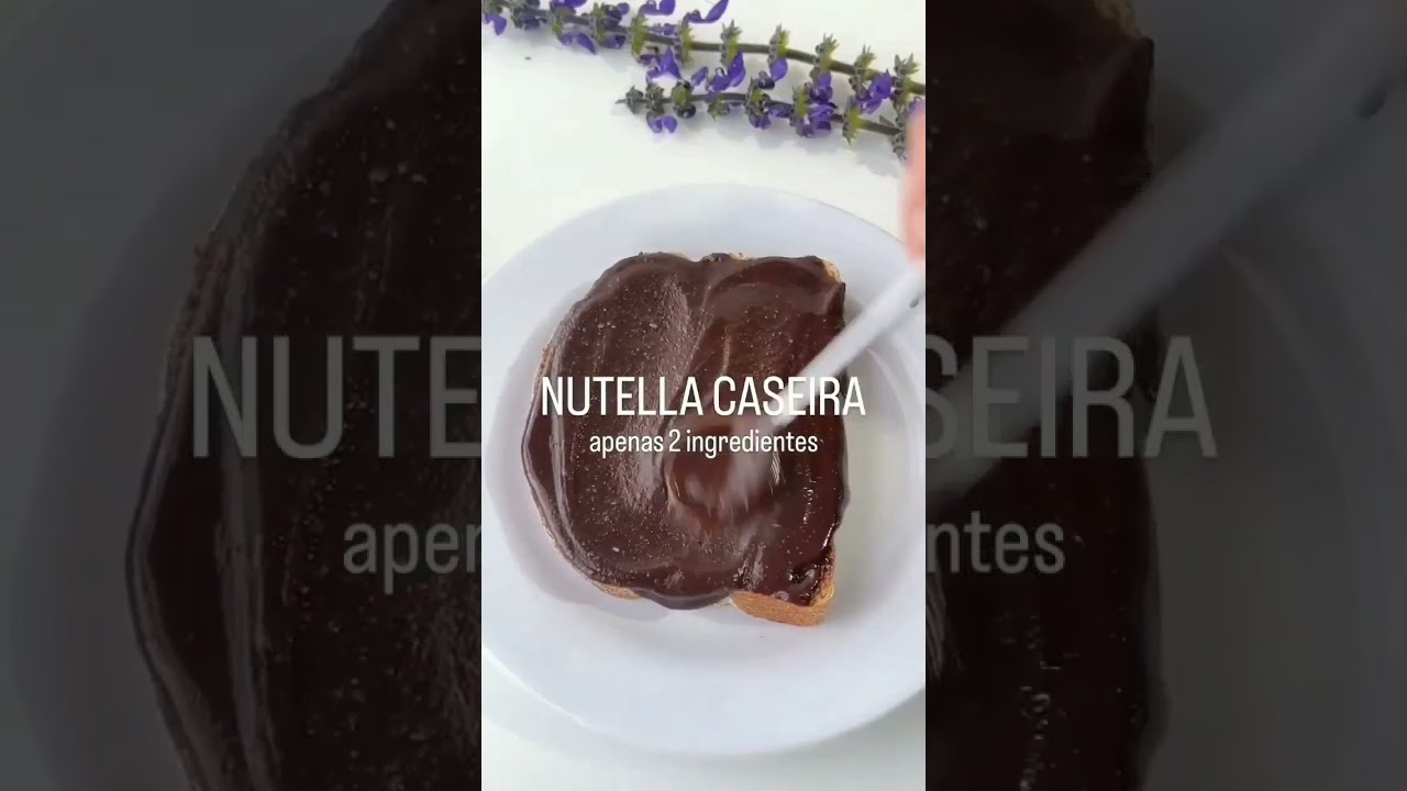 NUTELLA CASEIRA 🥜🍫.