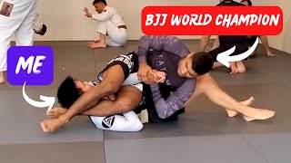 Flow Roll Commentary with BJJ WORLD CHAMPION JT Torres