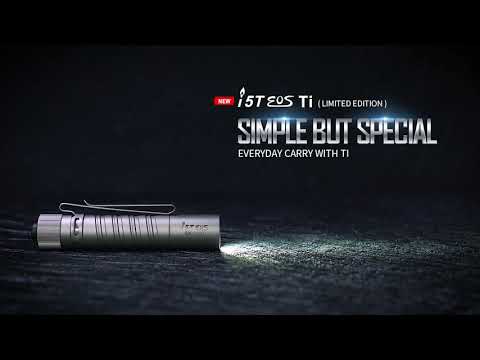 Senter Olight i5T EOS Ti (Titanium) 300 Lumens Limited Edition Flashlight LED