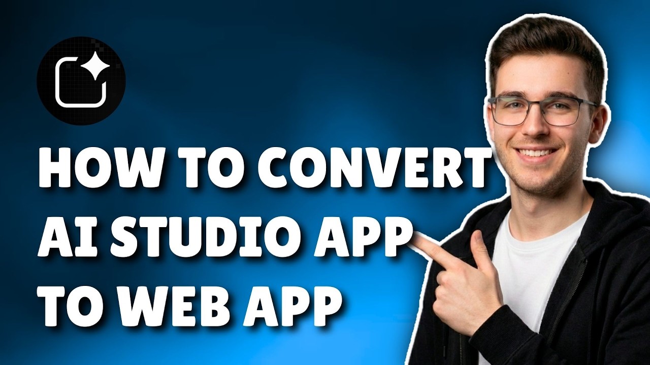 How To Convert Google AI Studio App Into a Website (Step-by-Step Guide ...