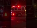 Monrovia fire department engine 701 returning to station