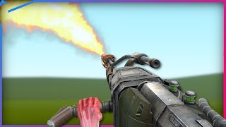 The Weapon That Never Should've Been Cut From Half-Life 2.. ( Immolator ) | Garry's Mod