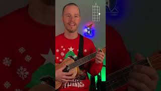 Three Easy Christmas Songs for the Ukulele #ukulele #christmas #shorts
