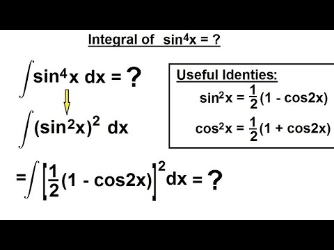 Интеграл sin 4 x 3