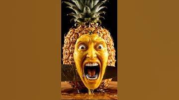 The Cursed Pineapple🍍#fruits #ai #shorts #us