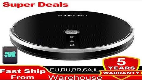 Robot Vacuum Cleaner LIECTROUX/LILIN C30B ,Map Navigation with Memory,Wifi APP Control,600