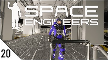 Space Engineers Survival (Episode 20) - Beautifying the Base! [2025]